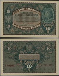 10 marek polskich 23.08.1919, seria II-ED, numer