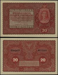 20 marek polskich 23.08.1919, seria II-CP, numer