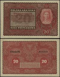 20 marek polskich 23.08.1919, seria II-FK, numer