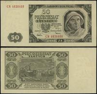 50 złotych 1.07.1948, seria CN, numeracja 463846