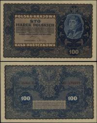 100 marek polskich 23.08.1919, seria IJ-H, numer