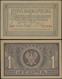 1 marka polska 17.05.1919, seria IBM, numeracja 