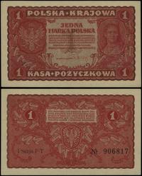 1 marka polska 23.08.1919, seria I-FT, numeracja