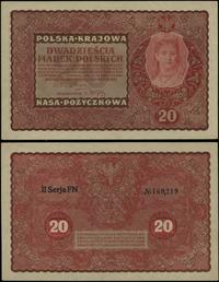 20 marek polskich 23.08.1919, seria II-FN, numer