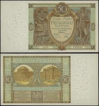 50 złotych 1.09.1929, seria EG, numeracja 055056