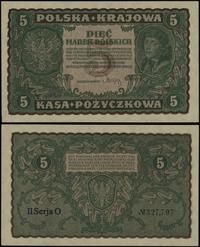 5 marek polskich 23.08.1919, seria II-O, numerac