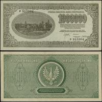 1.000.000 marek polskich 30.08.1923, seria P, nu