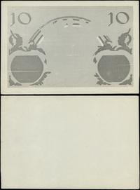 Polska, próbny druk banknotu 10 złotych, emisji 20.07.1926