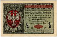1/2 marki polskiej 9.12.1916, "jenerał", Miłczak