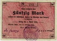 50 marek 31.10.1918, Geiger 405