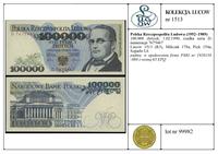 Polska, 100.000 złotych, 1.02.1990