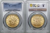 Stany Zjednoczone Ameryki (USA), 20 dolarów, 1894 S