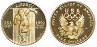 Stany Zjednoczone Ameryki (USA), 5 dolarów, 1992 W