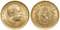 Norwegia, 20 koron, 1902