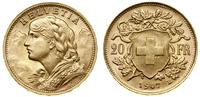 Szwajcaria, 20 franków, 1947 B