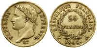 Francja, 20 franków, 1808 A