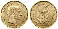 Dania, 10 koron, 1900 VBP