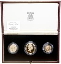 Wielka Brytania, zestaw: 1/2, 1 i 2 funty (1/2 + 1 + 2 sovereigns), 1987