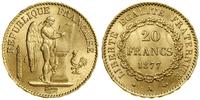 Francja, 20 franków, 1877 A