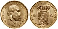 Niderlandy, 10 guldenów, 1877