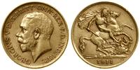 Wielka Brytania, 1/2 funta (1/2 sovereign), 1911