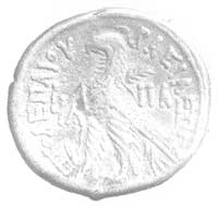 tetradrachma, 55-51 B.C, Aw: Portret, Rw: ΠΤΟΛΕΜ