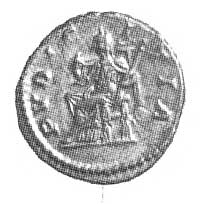 denar, Aw: IVLIA MAESA AVG, Rw: PVDICITIA, S. 36, RIC. 268.