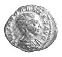 denar, Aw: IVLIA SOAEMIAS AVG, Rw: VENVS CELESTIS, S. 14, RIC. 243.