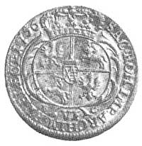 szóstak 1756, Lipsk, Aw: Popiersie i napis, Rw: Tarcza herbowa pod koroną i napis, Kop. 328.II.4. ..