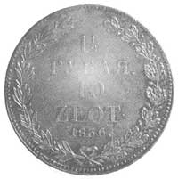 1 1/2 rubla = 10 złotych 1836, Petersburg, Aw: O