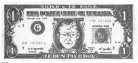 Zbiór pseudo-banknotów drukowanych przez Solidar
