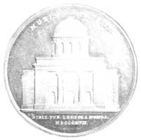 medal 1817 z popiersiem Józefą Maksymiliana Ossolińskiego sygnowany Jos. Lang. F, Cz. 3965 Rl, (sr..