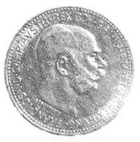 20 koron 1916, Wiedeń, (Bindenschild), Fr. 427. -RR-.