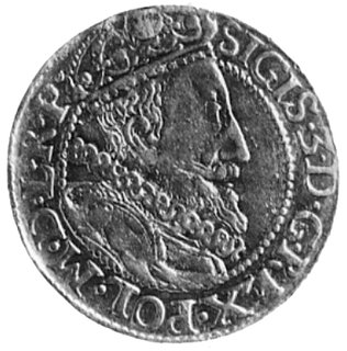 dukat 1612, Gdańsk, Aw: Popiersie i napis, Rw: Herb Gdańska i napis, Fr.10, Gum.1382, Kurp.2301 R2, naprawiany