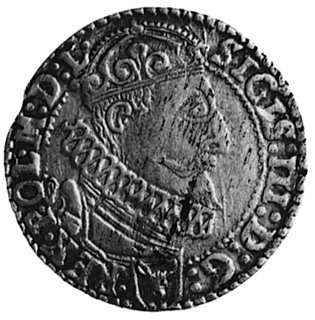 szóstak 1627, Kraków, j.w., Gum.1168, Kurp.1471 Rl, odmienna interpunkcja: moneta dość rzadka w tym staniezachowania