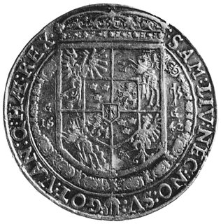 talar 1642, Bydgoszcz, Aw: Popiersie i napis, Rw: Tarcza herbowa i napis, Dav.433O, H-Cz.1833 R2, Kurp.100 R3