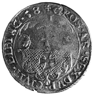 szóstak 1658, Elbląg (okupacja szwedzka), Aw: Po