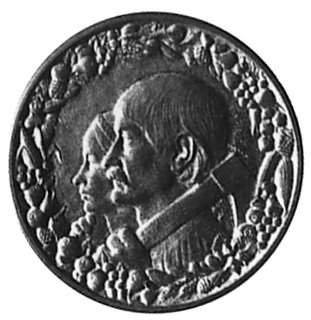 10 złotych 1925, Głowy Kobiety i Mężczyzny, brąz