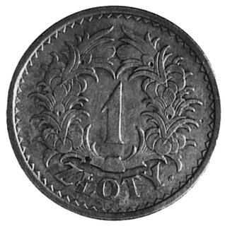 1 złoty 1928- Wieniec z liści i owoców, bez napi