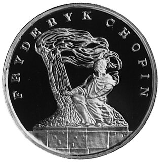 200.000 złotych 1990, Fryderyk Chopin, złoto 31,