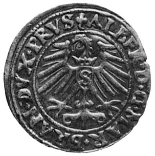 grosz 1548, Królewiec, j.w., Kop.II.5 -R-, rocznik rzadziej spotykany w handlu