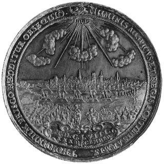 medal sygnowany IH (Jan Höhn sen.) wybity w 1658
