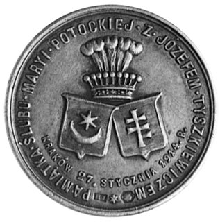 medal sygnowany HJ (Jan Hopliński) wybity w 1914