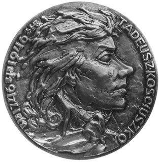 medal autorstwa Franciszka Kalfasa (medalier war