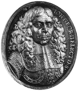 owalny medal b.d. (1666), sygnowany I.B. (J. Buc