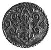 denar 1594, Gdańsk, Aw: Orzeł Prus Królewskich, Rw: Herb Gdańska, Gum.1368, Kurp.2204 R2