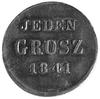 1 grosz 1841, Warszawa, Aw: Orzeł carski, Rw: Na