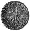 5 złotych 1933, Warszawa, na awersie wypukły napis: PRÓBA, srebro, wybito 100 sztuk, 11,03 g.