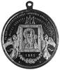 medal z uszkiem do zawieszania, sygnowany KB, wybity w 1882 roku na pamiątkę 500-lecia Obrazu Jasn..