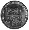 medal pamiątkowy nie sygnowany wybity w 1970 roku staraniem oddziału PTN w Poznaniu z okazji 50-te..